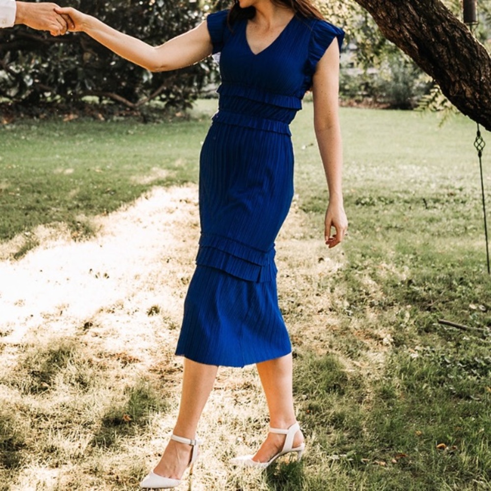 Blue Midi Dress